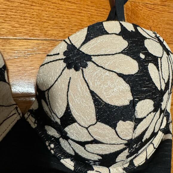 Victoria's Secret Sexy Little Thing Sheer Mesh Push Up Babydoll lingerie‎ 36D - Picture 9 of 9